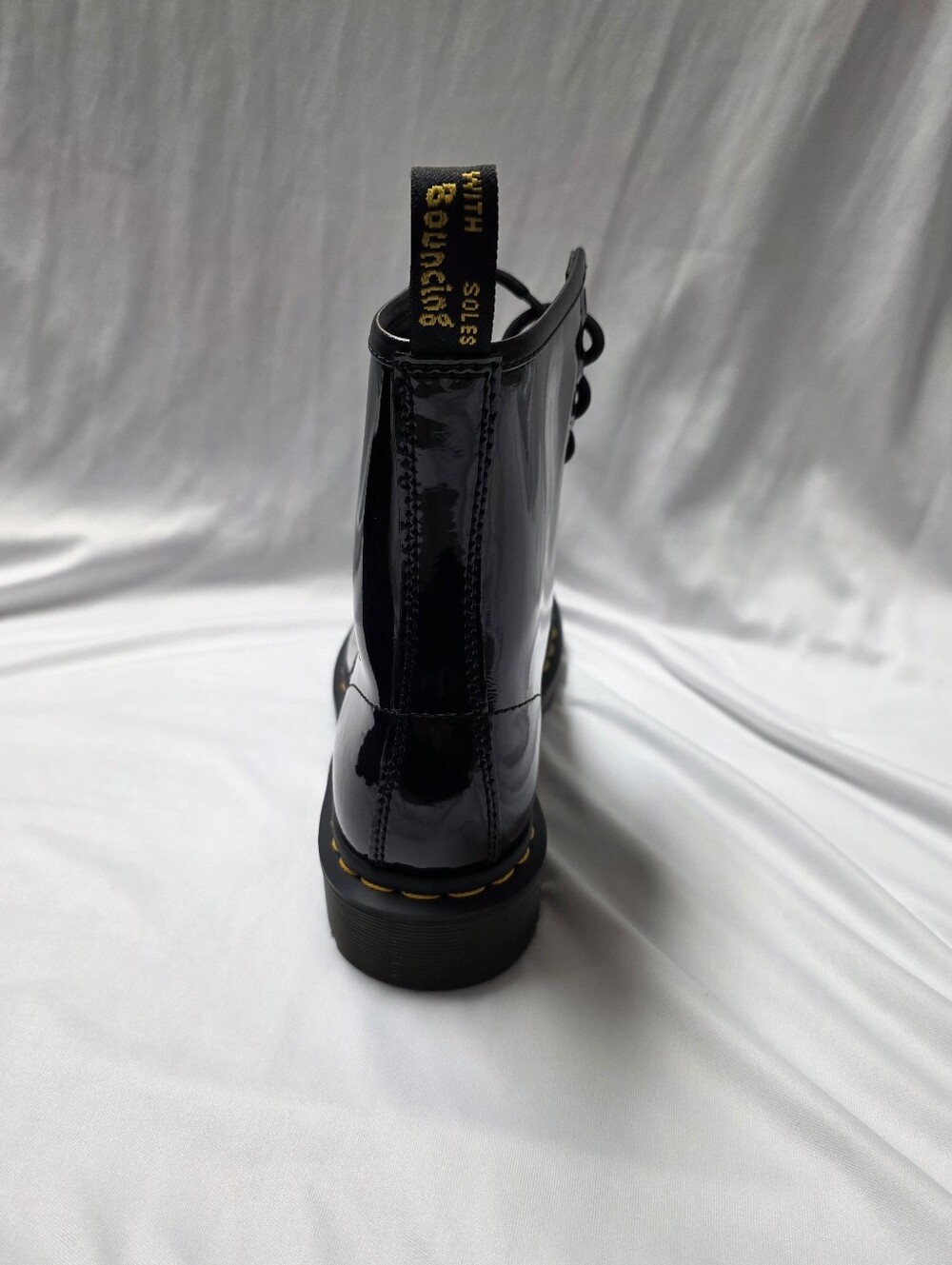 Dr.martens 1460 Patent Leather Boots Size 8 - Picture 5 of 13